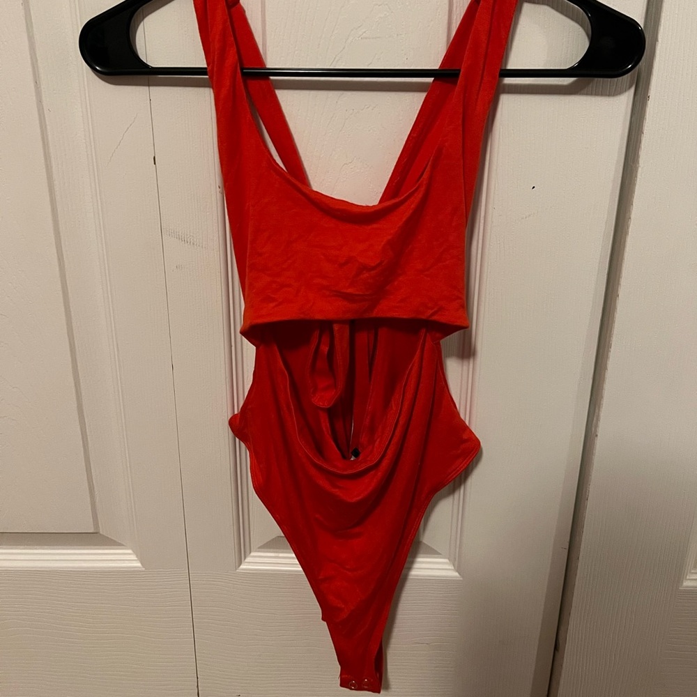 Forever 21 Red Bodysuit